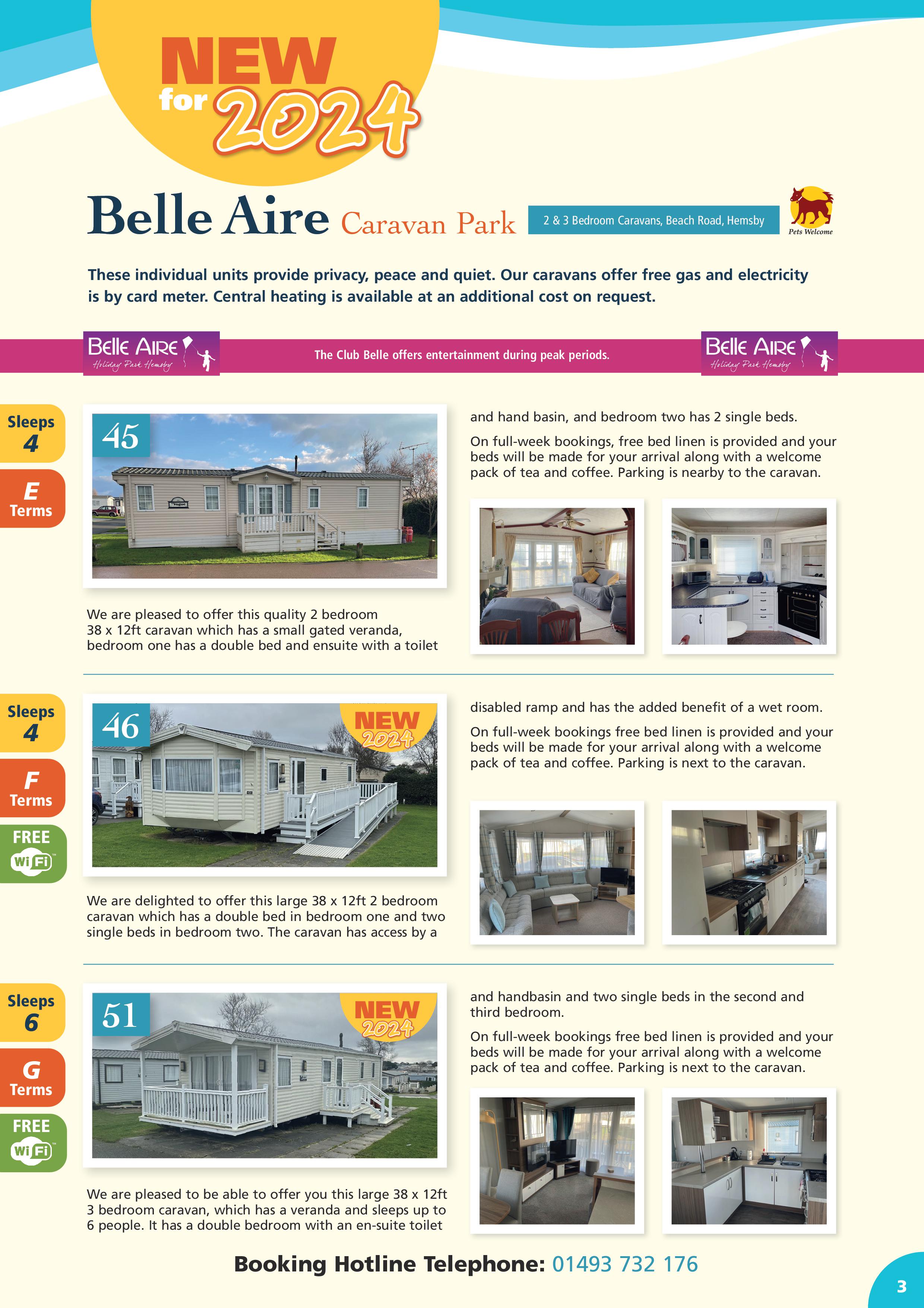 New 2024 Brochure Carefree Holidays