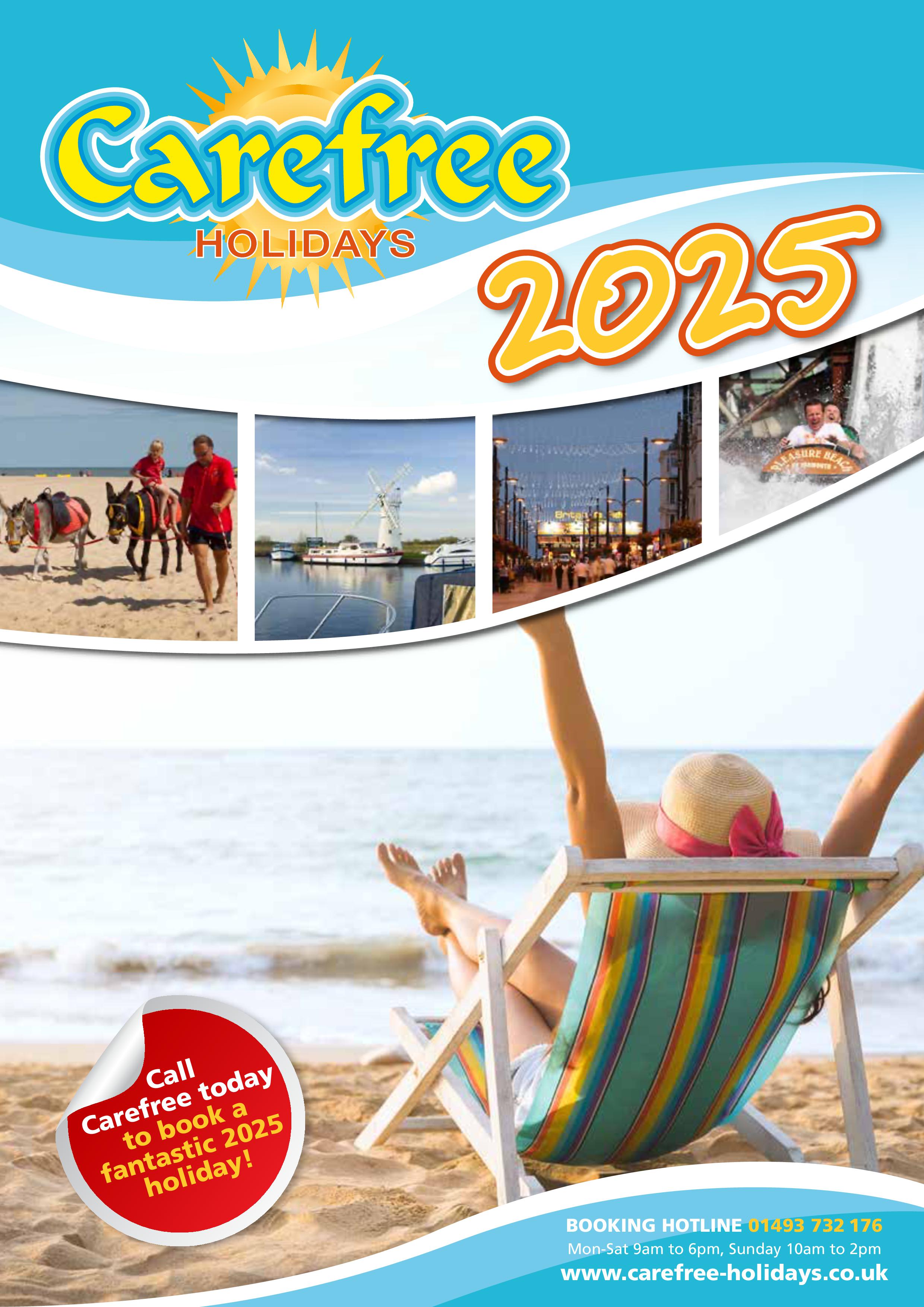 New 2025 Brochure Carefree Holidays